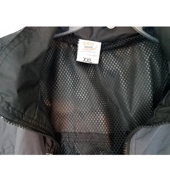 DIMCO Jacksonville Zoo Black Zipper Hoodie Windbreaker Jacket - Men's XXL - Picture 5 of 5